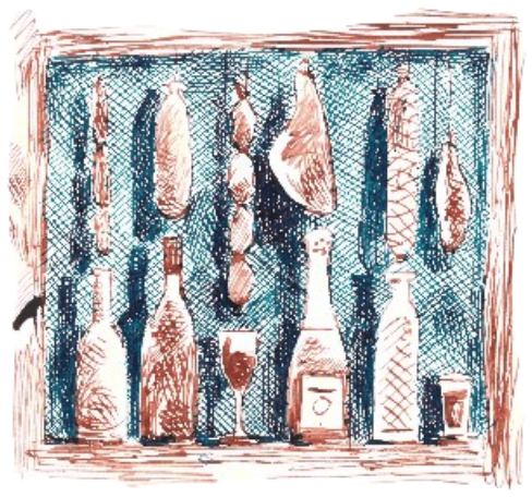 Caisse de vins — illustration Ô Divin